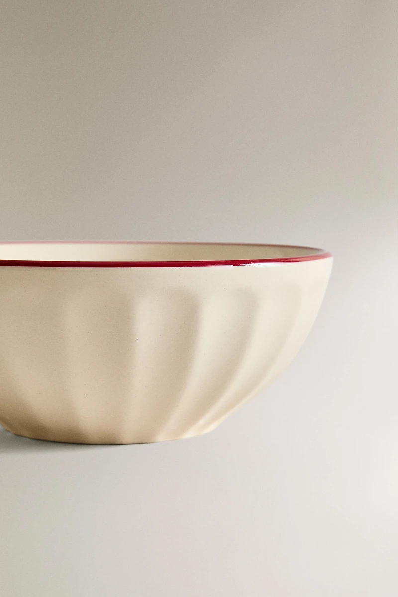 BOL EN GRÈS ONDES NOËL