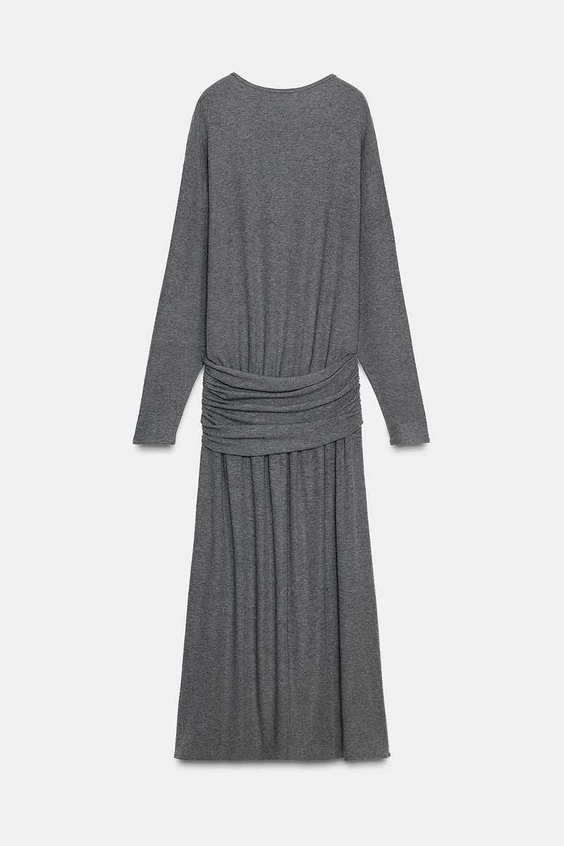 SOFT DRESS WITH SASH