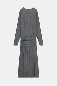 SOFT DRESS WITH SASH