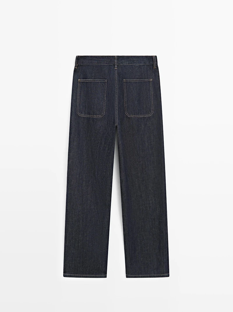 Jean straight loose