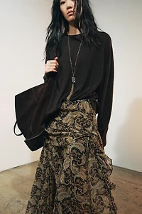 JUPE LONGUE PAISLEY ZW COLLECTION