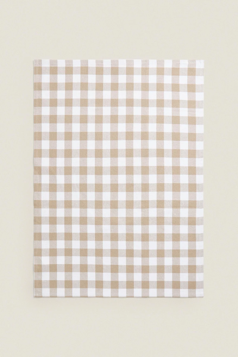 DYED THREAD KITCHEN TOWELS (SET OF 3)