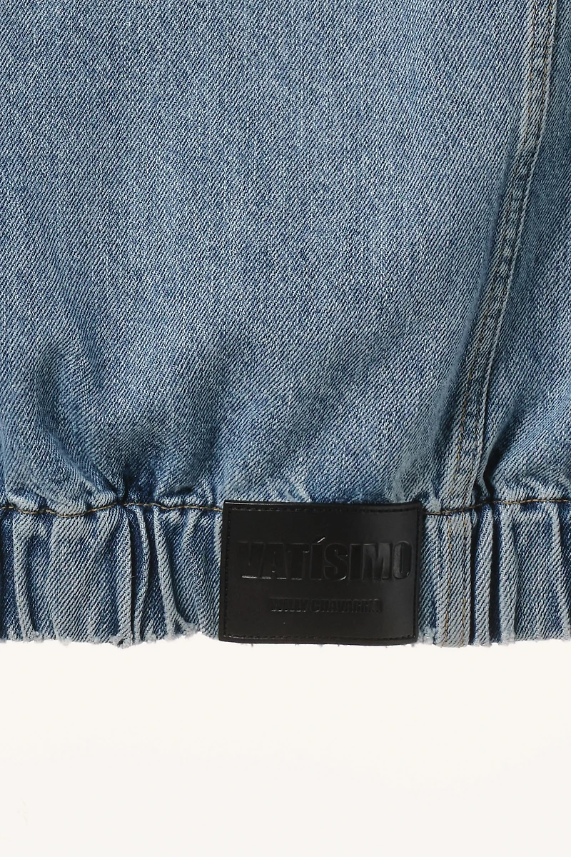 SHOULDER PAD DENIM JACKET WILLY CHAVARRIA X ZARA