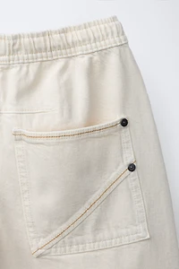 SHORT BAGGY ÉTIQUETTE