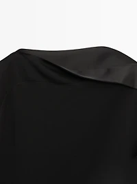 Asymmetric top with ruffle detail - STUDIO