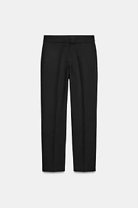 PANTALON DROIT À RAYURES REPASSÉES