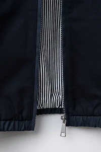 COLOR BLOCK TWILL JACKET