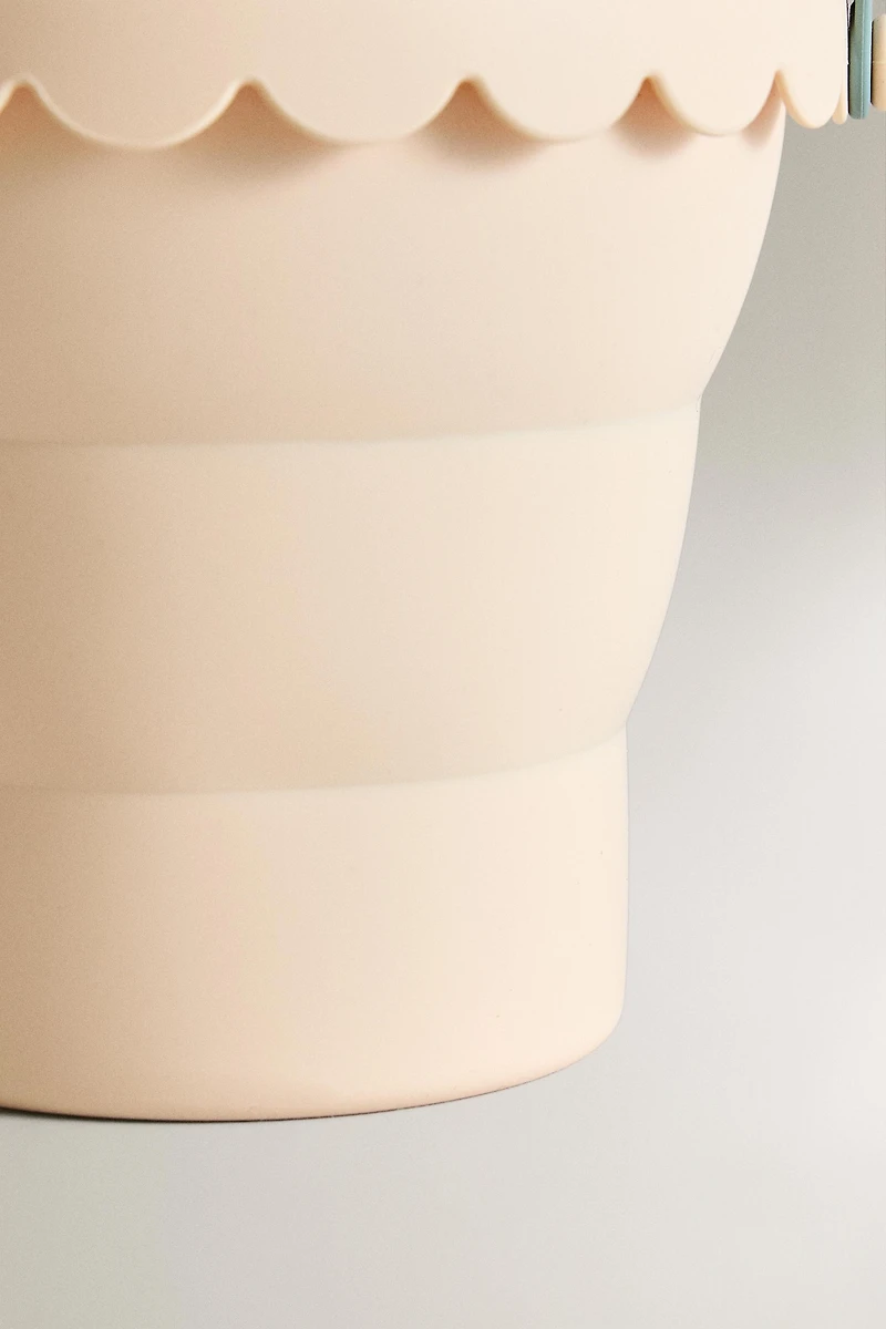 KIDS' SILICONE BEACH BUCKET TOY