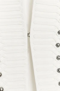 TAILORED SHOULDER PAD BLAZER WITH BUTTONS
