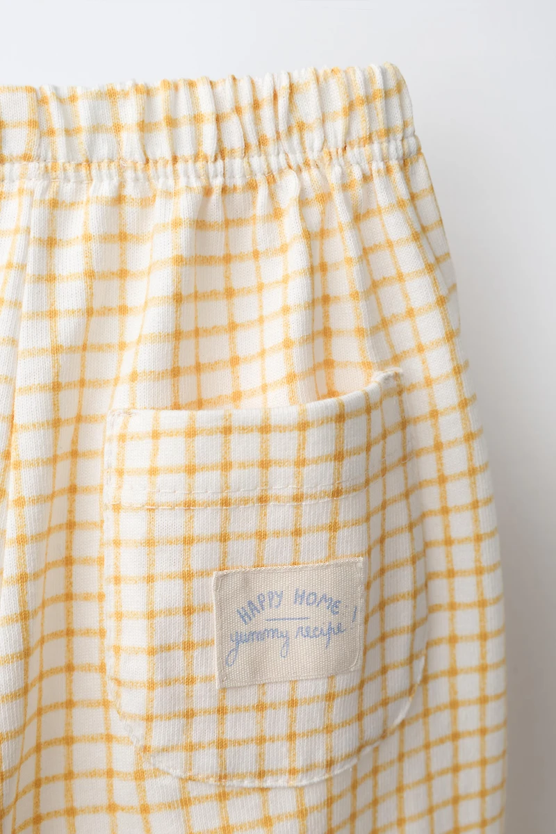 PLAID PANTS