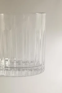 RAISED CRYSTALLINE TUMBLER