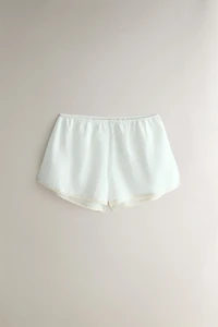 COTTON LACE SHORTS