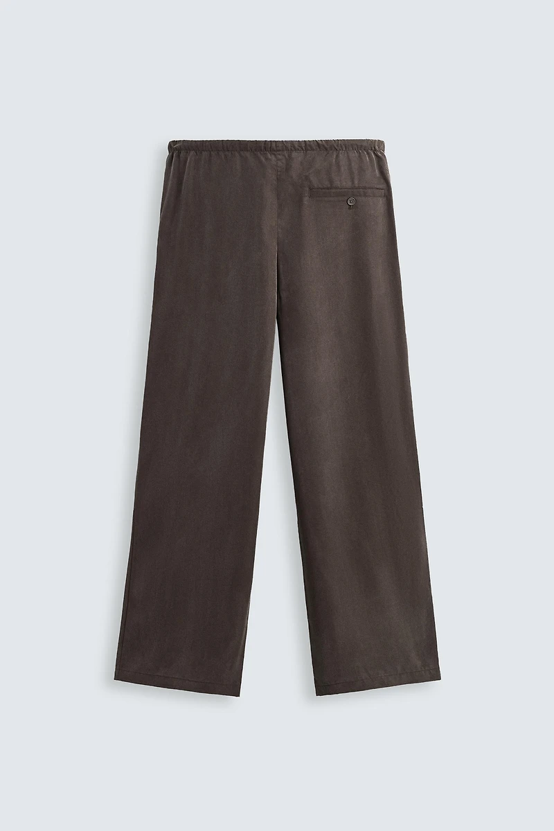 PANTALON FLUIDE COUPE DÉCONTRACTÉE