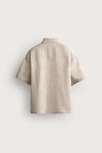 CHEMISE RELAXED FIT 100% LIN