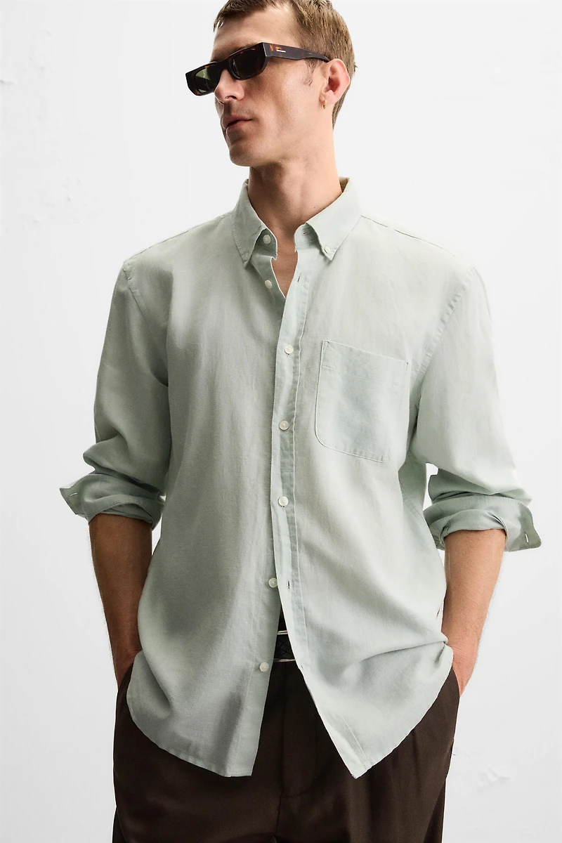 LINEN - COTTON SHIRT