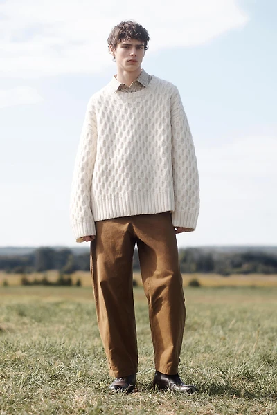 PULL EN JACQUARD GÉOMÉTRIQUE ÉDITION LIMITÉE