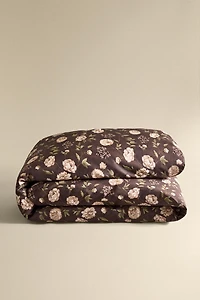 FLORAL PRINT DUVET COVER
