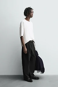 PRINTED TEXT T-SHIRT