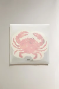 CRAB PAPER NAPKINS (PACK OF 20)