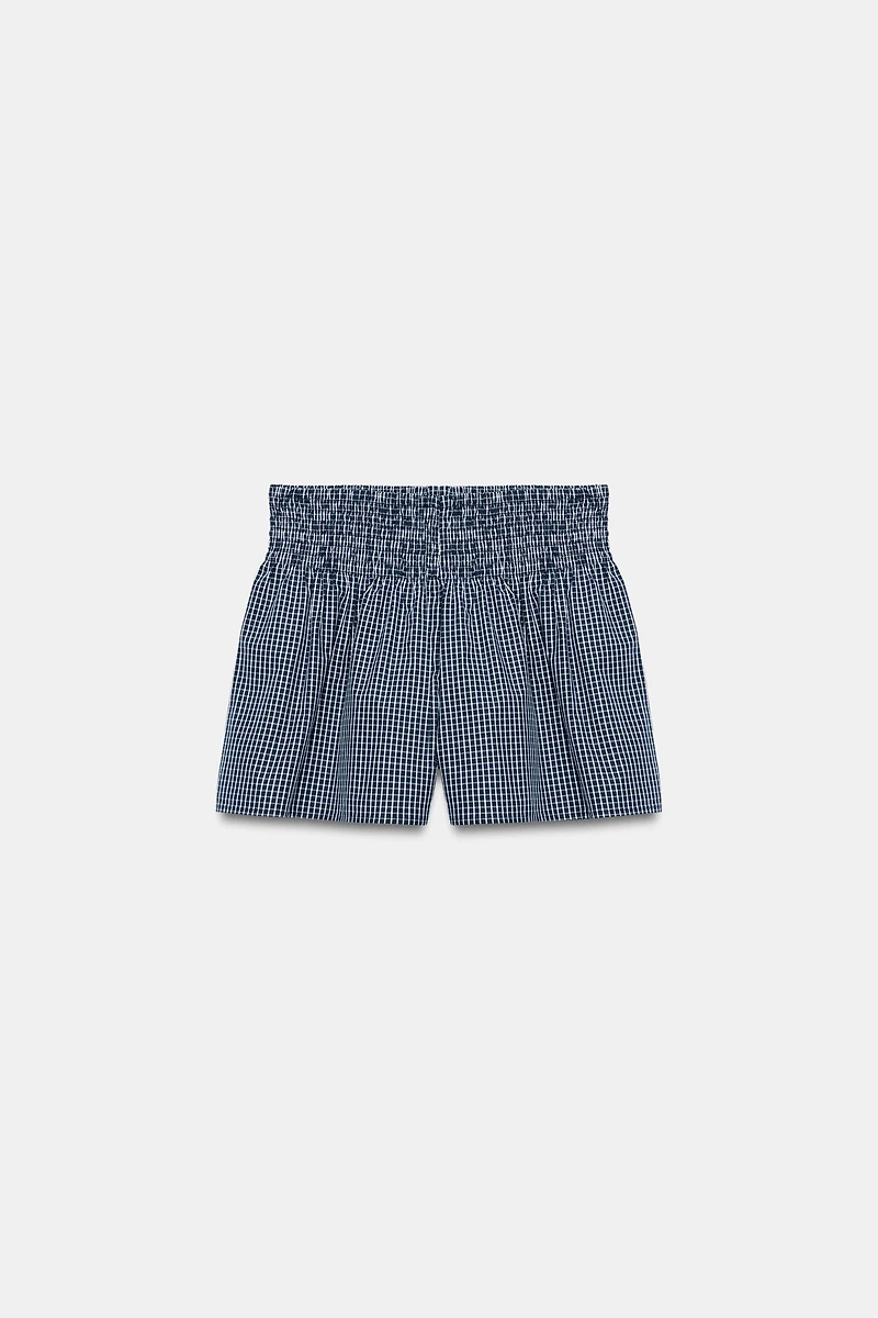GINGHAM SHORTS