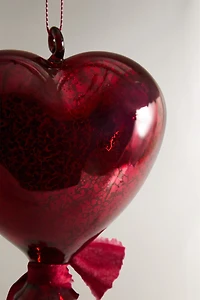 CHRISTMAS TREE ORNAMENT HEART BALLOON