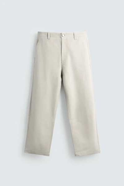 CANVAS TEXTURED PANTS