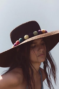 CROCHET BALL HAT