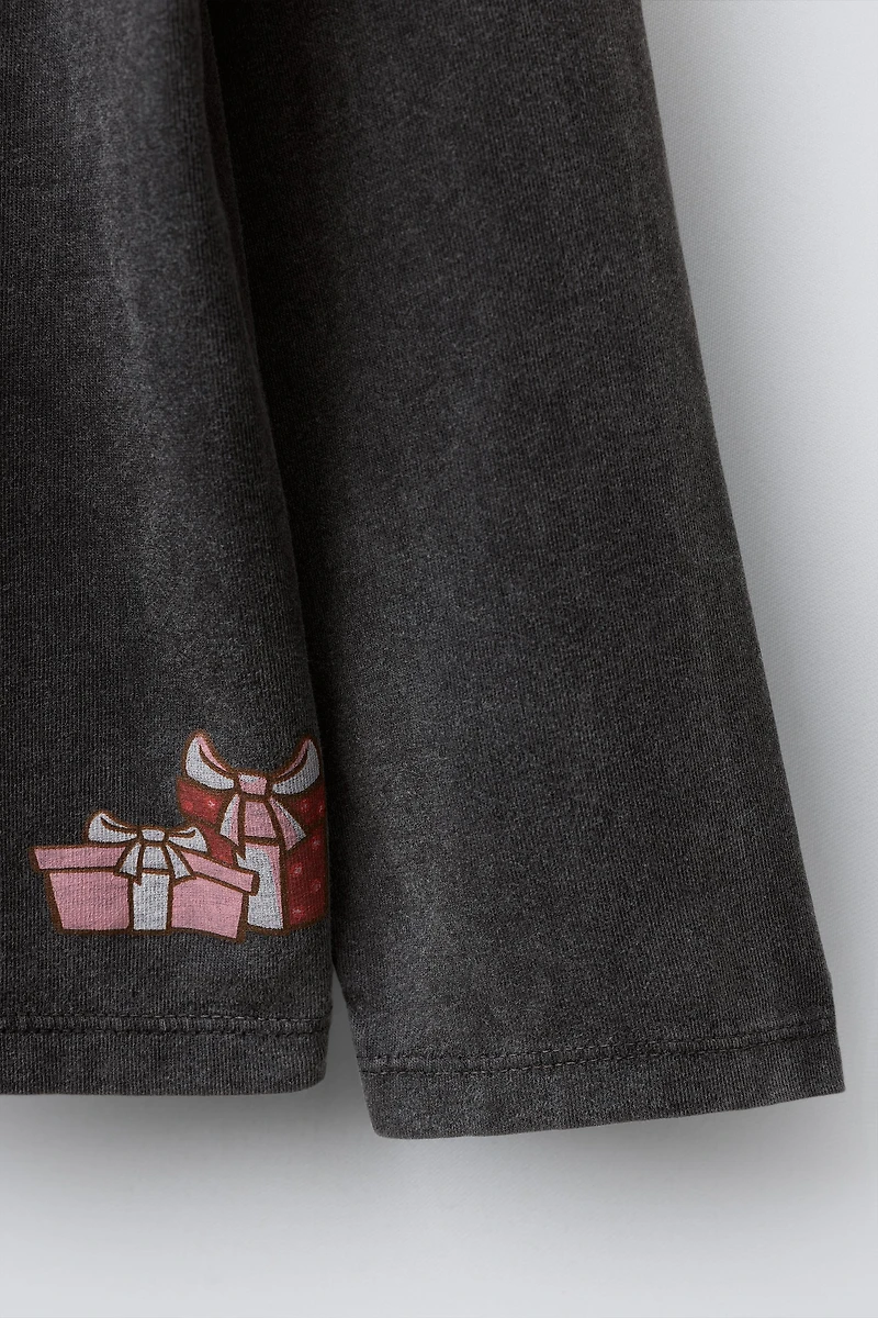 WASHED EFFECT CAPYBARA CAPYFUN © T-SHIRT