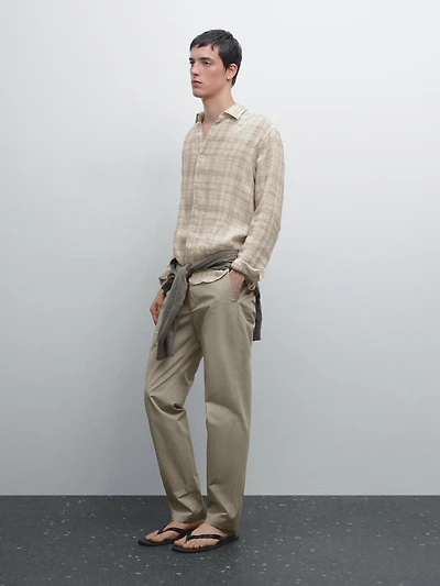 Pantalon semi-jogging