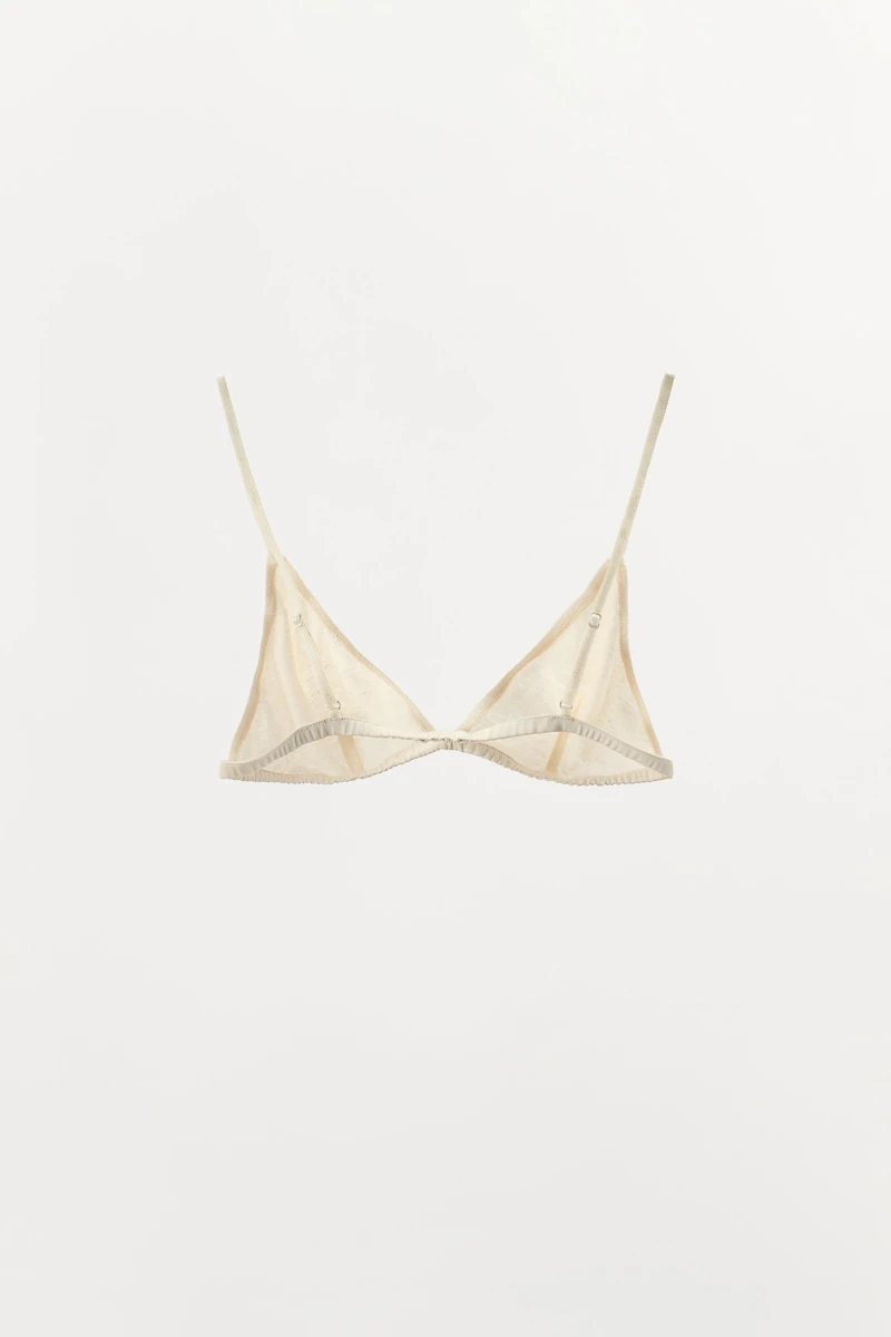 BASIC LINEN BRA