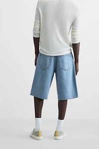 BERMUDA EN DENIM BAGGY FIT
