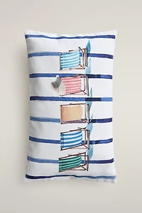 LOUNGE CHAIR THROW PILLOW COVER