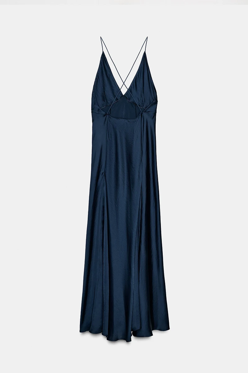 ZW COLLECTION SATIN EFFECT MAXI DRESS