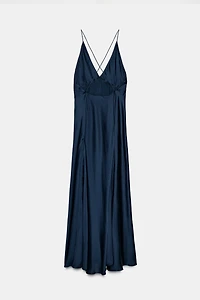 ZW COLLECTION SATIN EFFECT MAXI DRESS