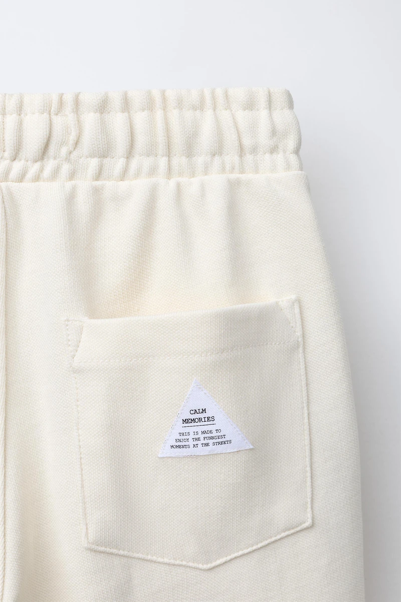 INTERLOCK PIQUE T-SHIRT AND PANTS SET