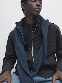 Two-way stretch fabric jacket