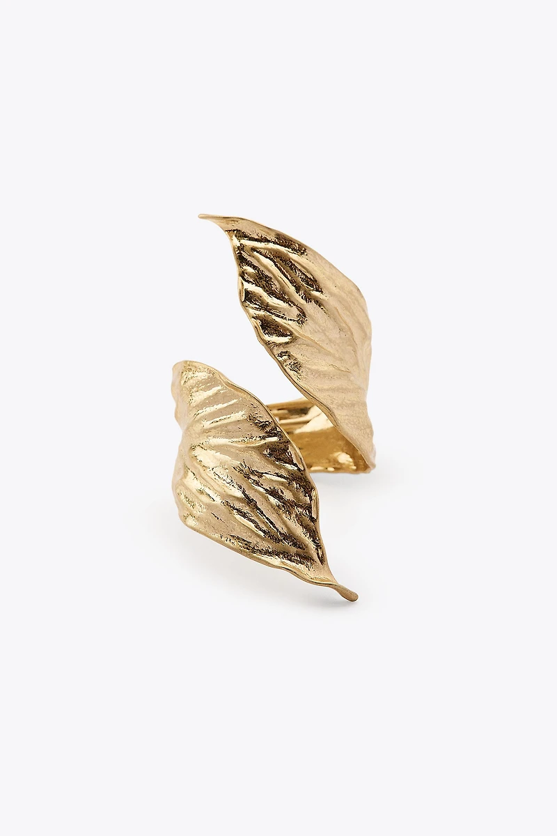 METAL LEAF BRACELET