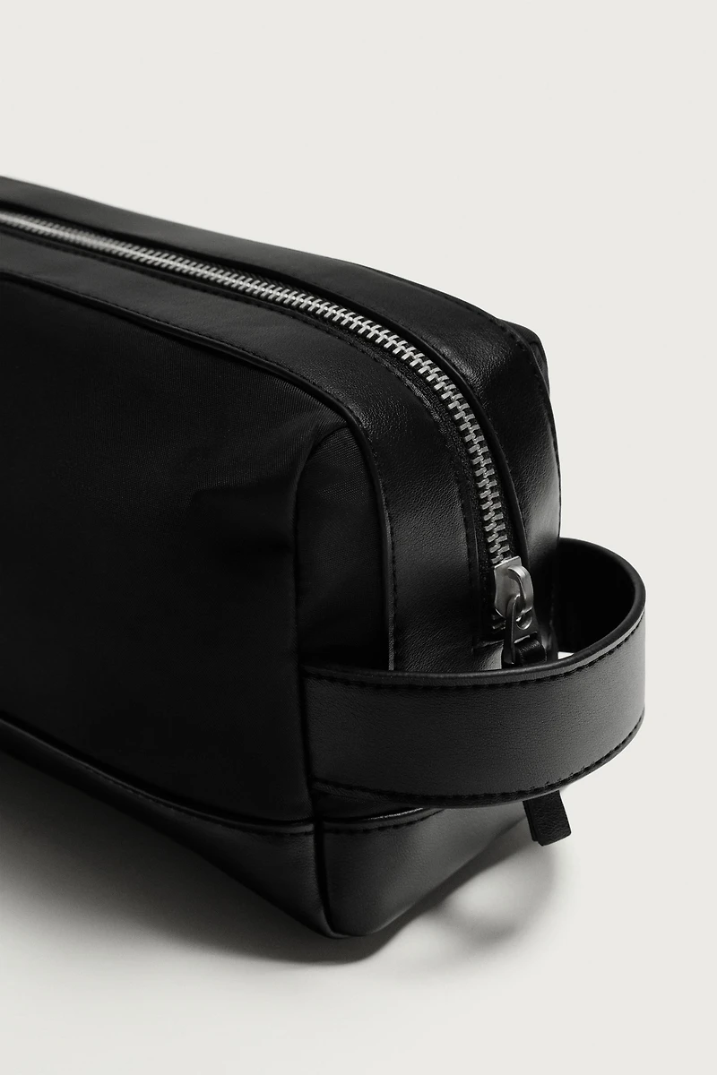 TROUSSE DE TOILETTE EN NYLON COMBINÉ
