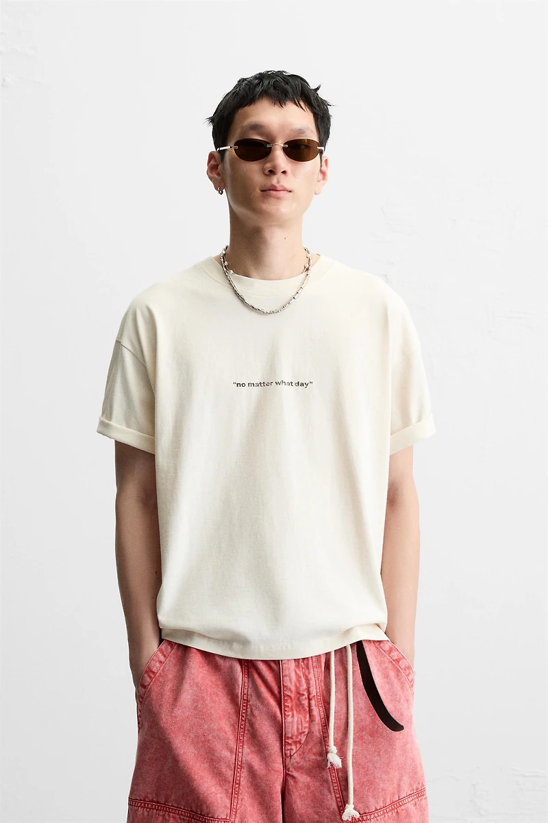 T-SHIRT IMPRIMÉS DÉLAVÉS