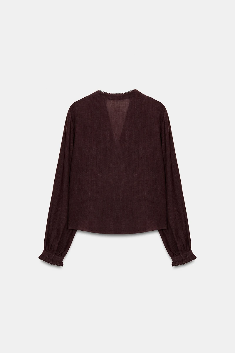 EMBROIDERED BLOUSE