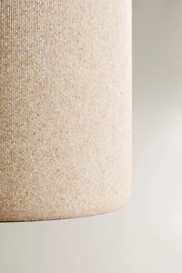 RESIN BATHROOM TRASH CAN
