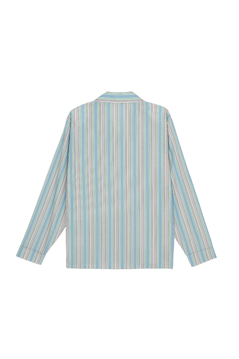 CHEMISE COUPE DÉCONTRACTÉE JACQUARD RAYURES