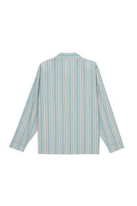 CHEMISE COUPE DÉCONTRACTÉE JACQUARD RAYURES