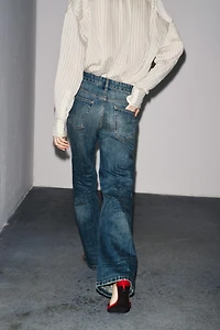 ZW COLLECTION LOW RISE BOOTCUT JEANS