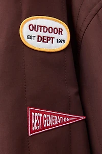 VESTE REMBOURRÉE PIÈCES
