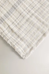 CHILDREN'S STRIPED MUSLIN BLANKET