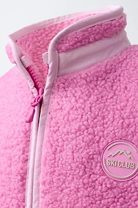 BLOUSON EFFET MOUTON SKI COLLECTION