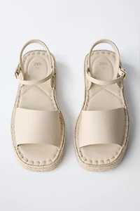 SANDALES EN JUTE