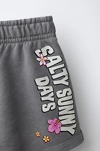 WASHED EFFECT CAPIBARA CAPYFUN © SHORTS