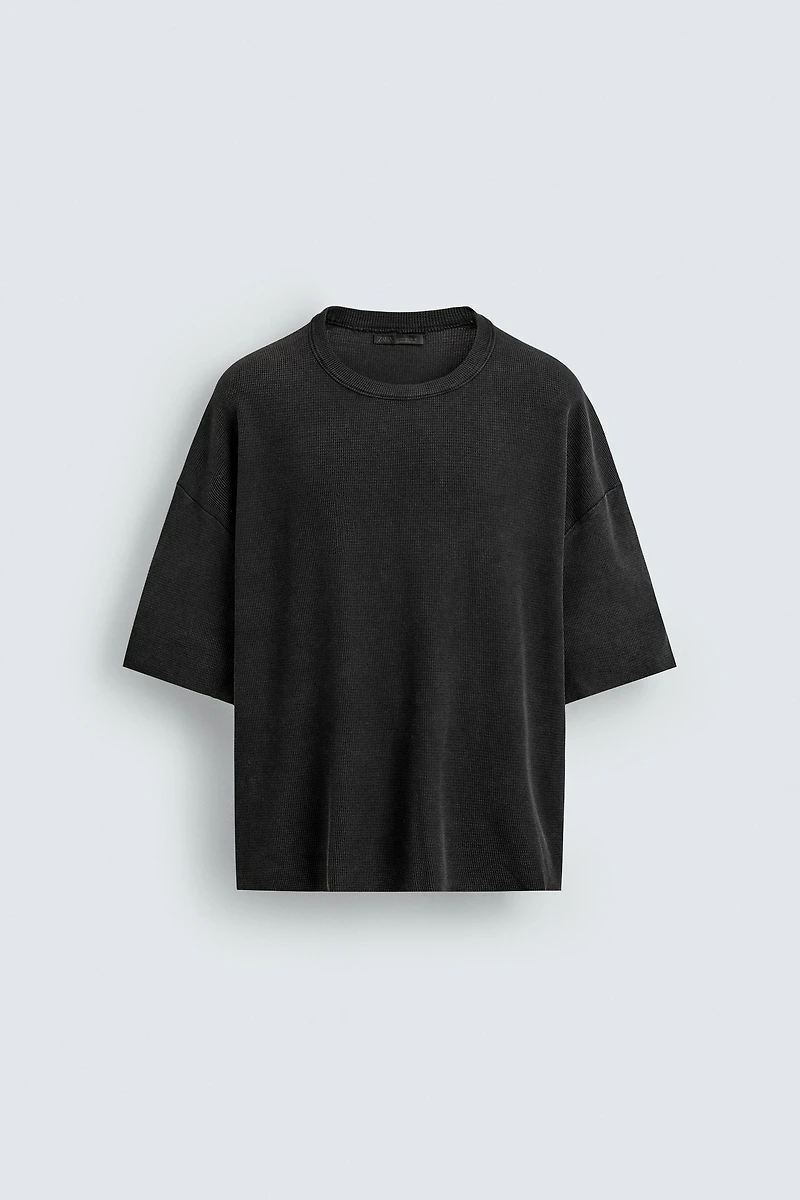 PRINTED KNIT T-SHIRT